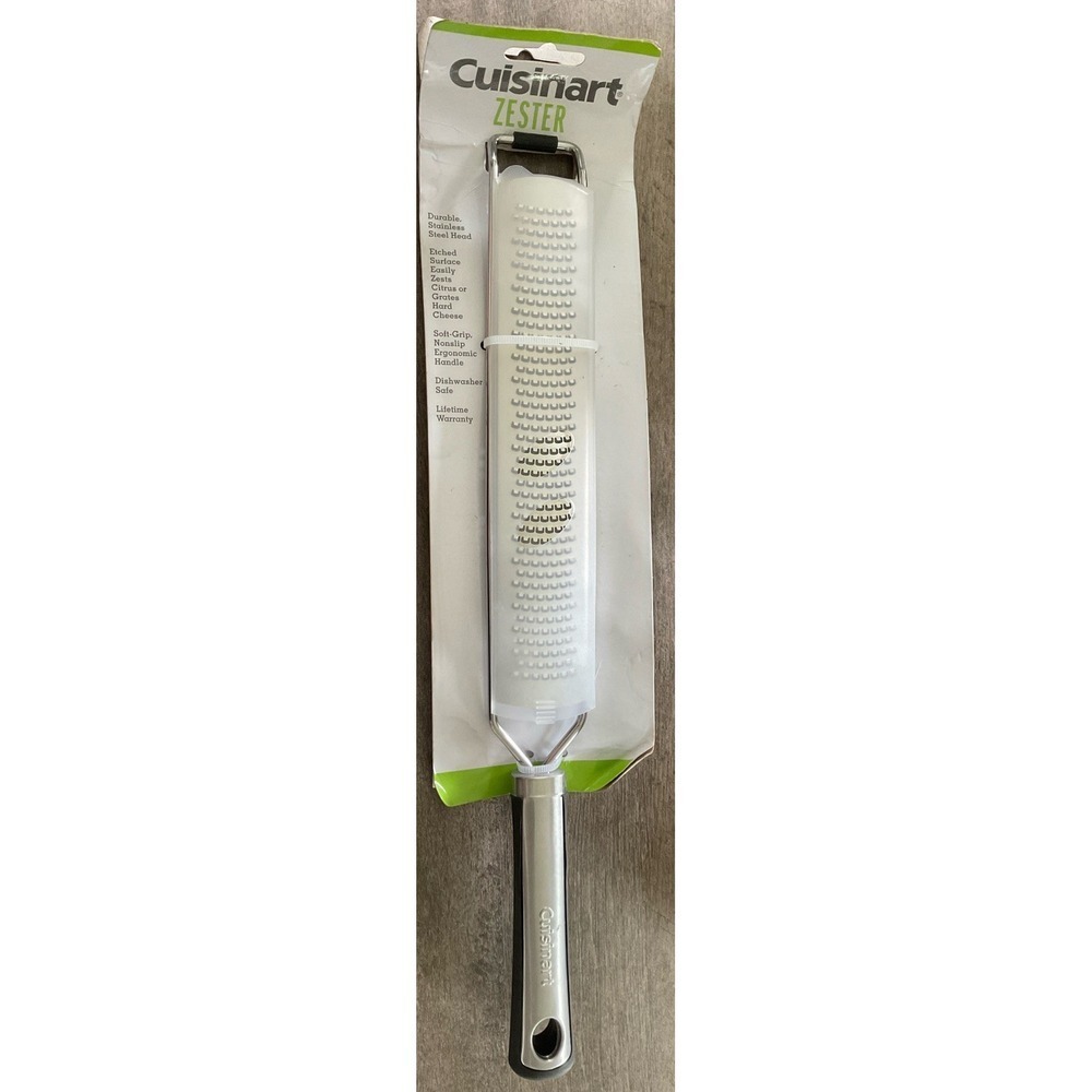 CUISINART Zester CTG-21-ZES2 Grate Lemon Lime Cheese Citrus Grater Steel HANDLE